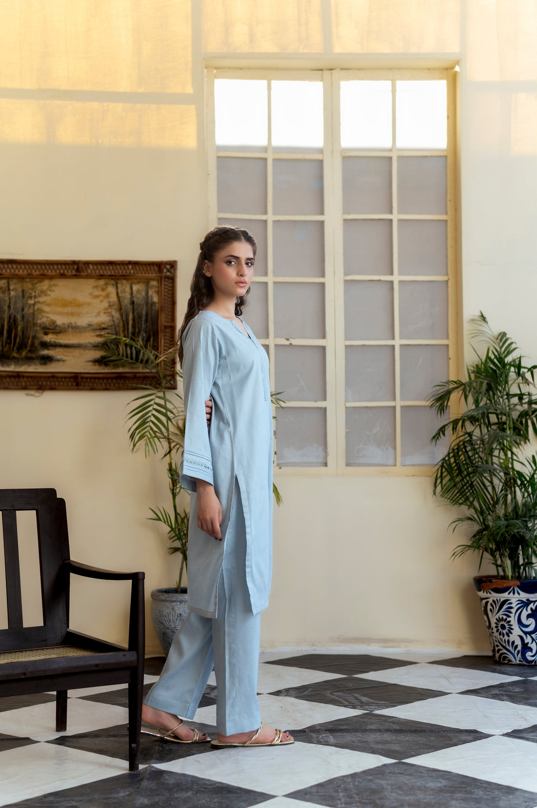 Jacquard Solids RTW - Grey