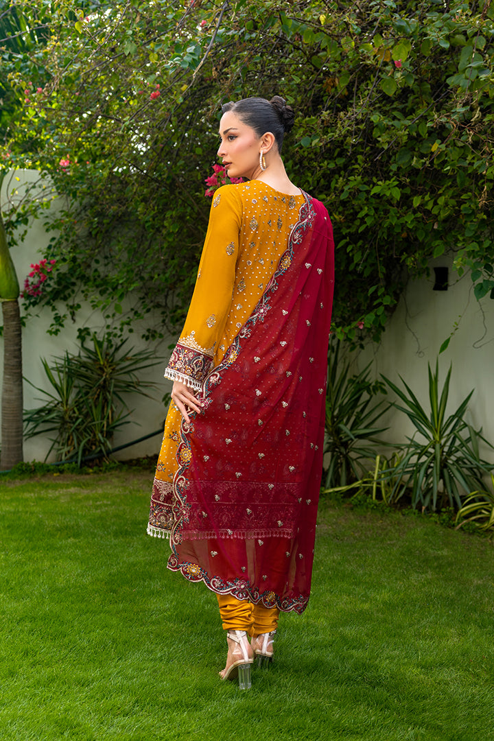 Amber - Luminara Chiffon Unstitched