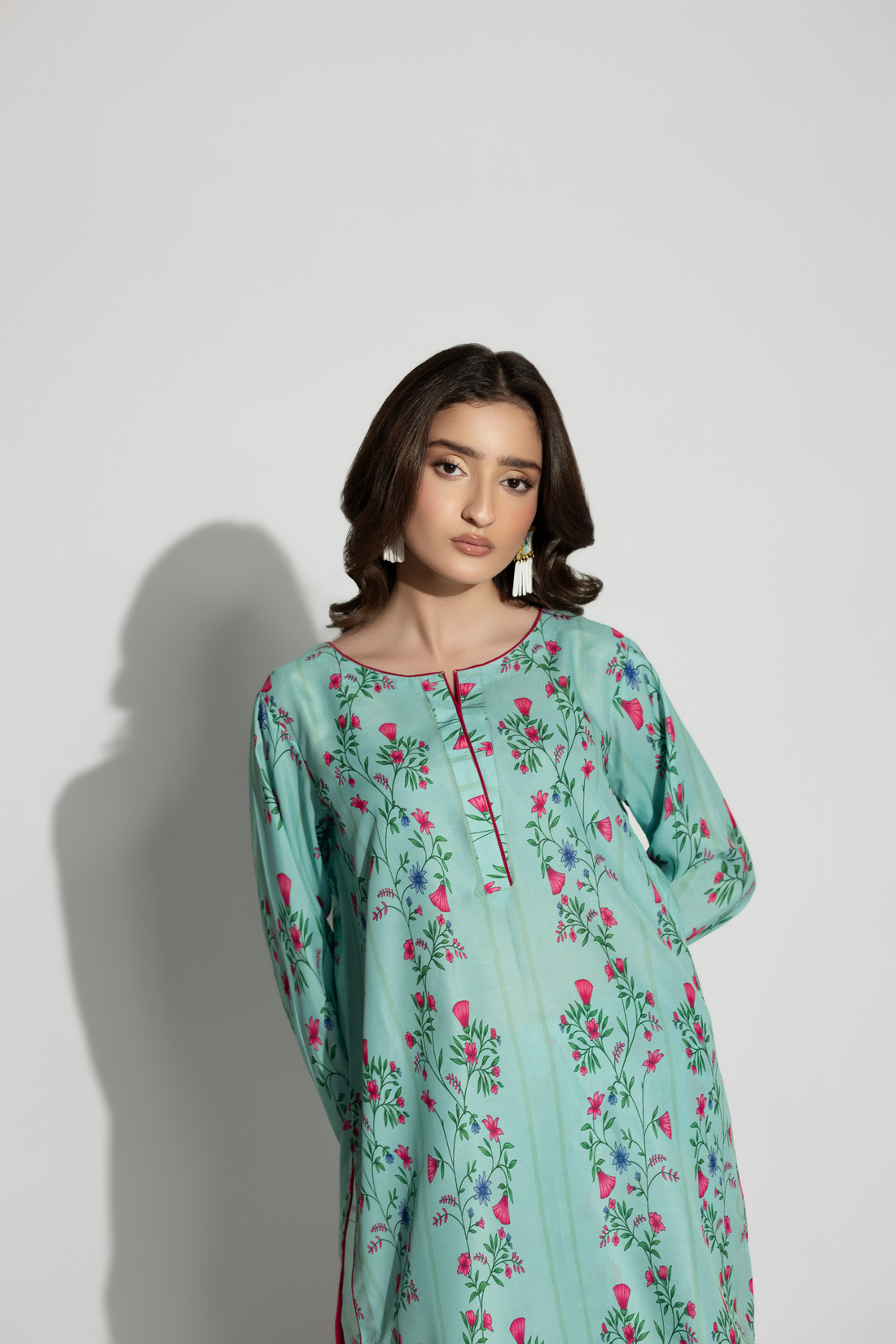 Mint Blossom - Seluné | 2 pc stitched
