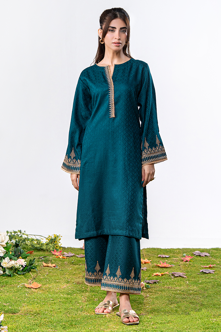 Zephyr - Luna RTW Embroidered Lawn | 2pc