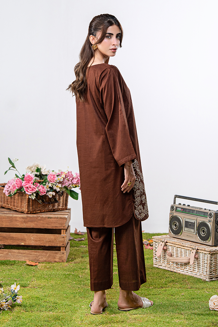Hazel - Luna RTW Embroidered Lawn | 2pc