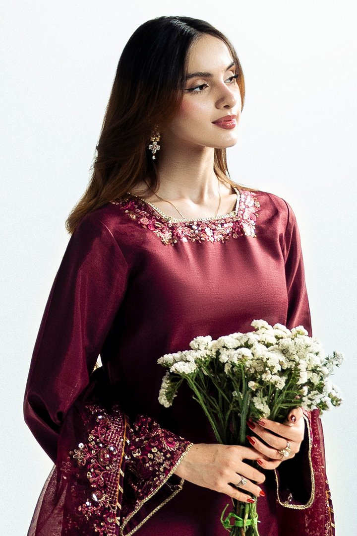 Claret - Marilyn Festive RTW | 3pc